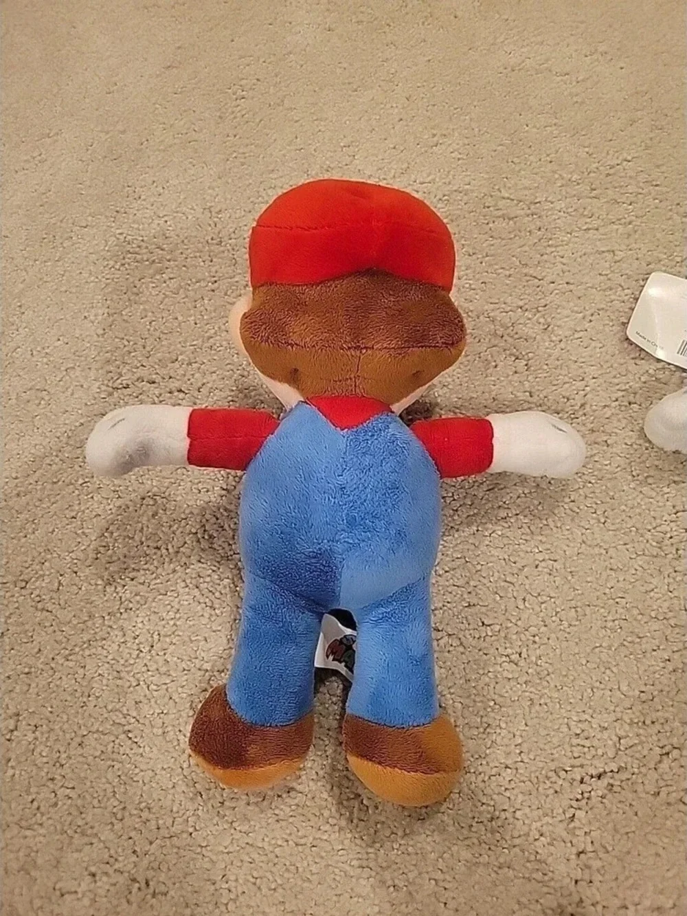Nintendo Mario Plush Doll in Red, Blue, Brown